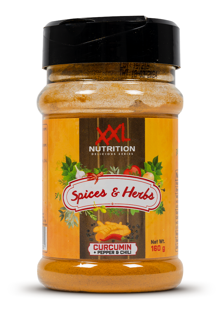 XXL Nutrition Spices & Herbs - Kurkuma Peper & Chili (160 gr)