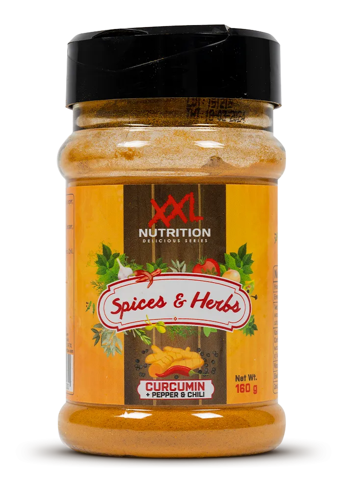 XXL Nutrition Spices & Herbs - Kurkuma Peper & Chili (160 gr)