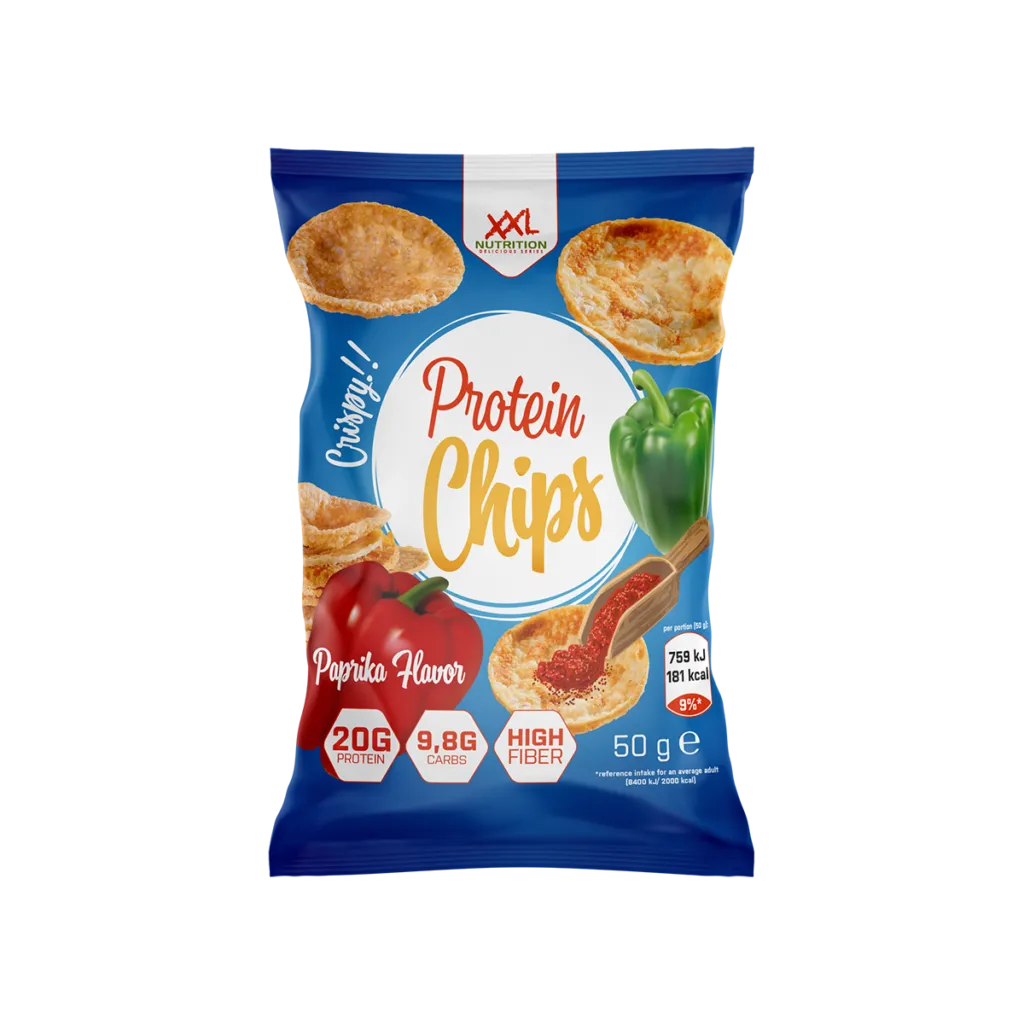 XXL Nutrition Protein Chips-paprika (50 gr)