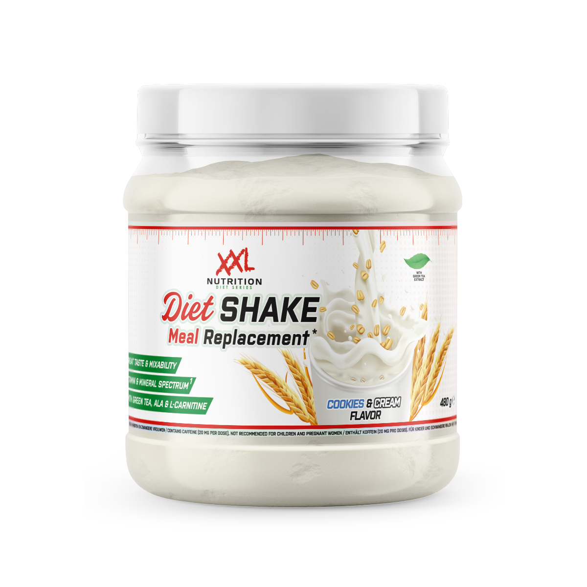 XXL Nutrition Diet Shake - Cookies & Cream (1200 gr)
