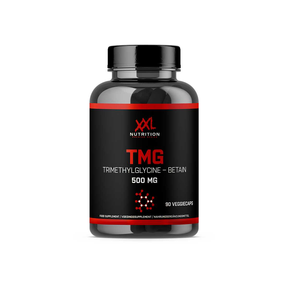 XXL Nutrition TMG (betaïne) - 500 mg (90 capsules)