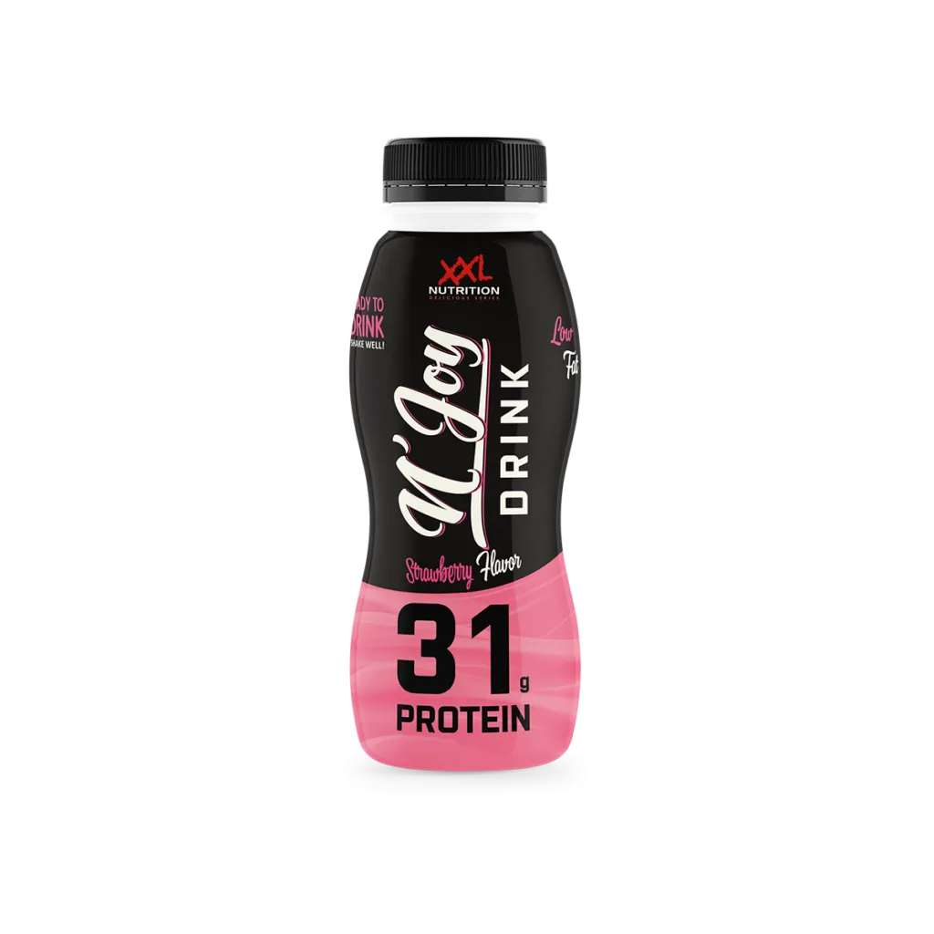 XXL Nutrition N'joy Protein Drink - Aardbei (6 stuks)