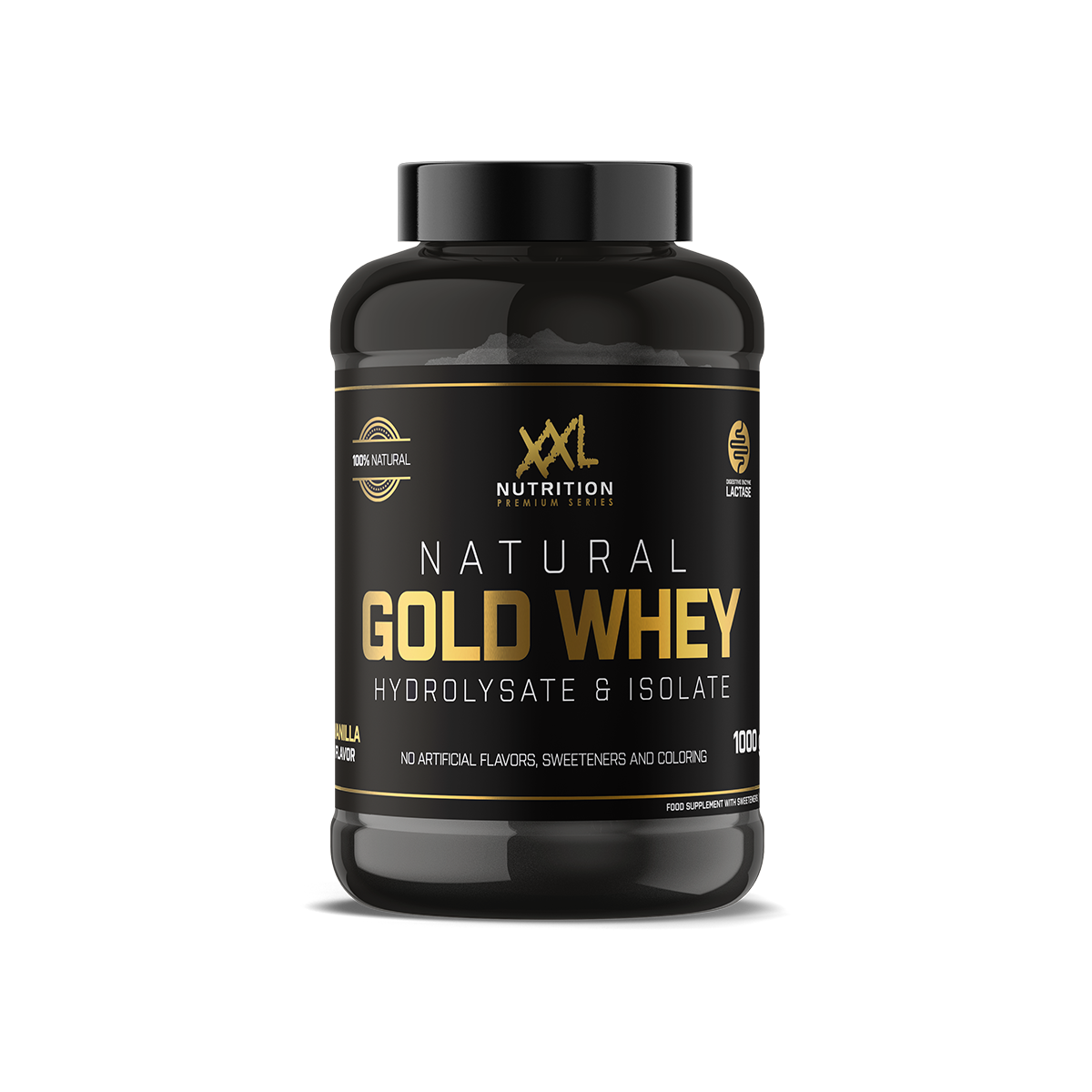 XXL Nutrition Natural Gold Whey Vanille (1000 gr)