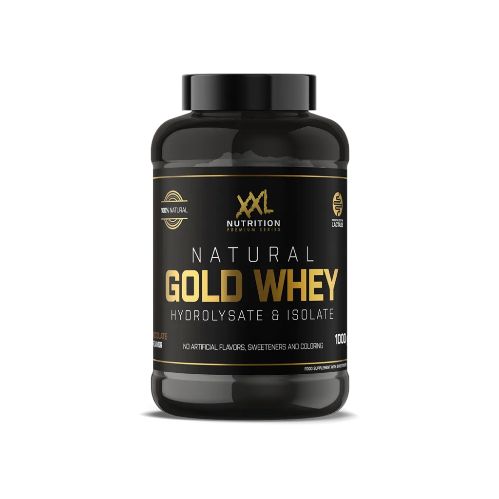 XXL Nutrition Natural Gold Whey Chocolade (1000 gr)