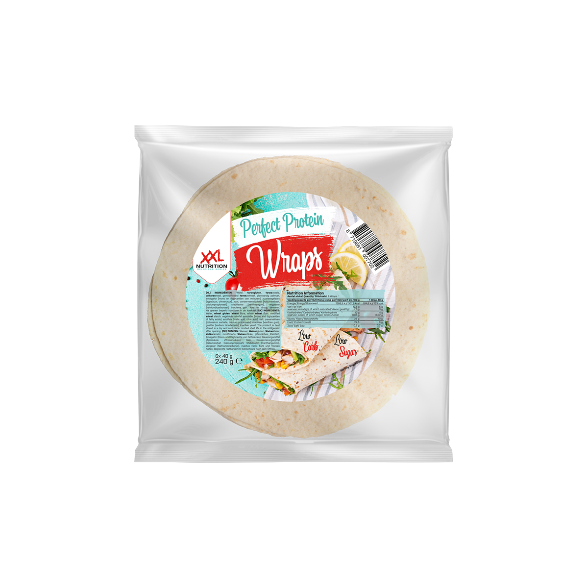 XXL Nutrition Perfect Protein Wraps (6 x 40 gr)