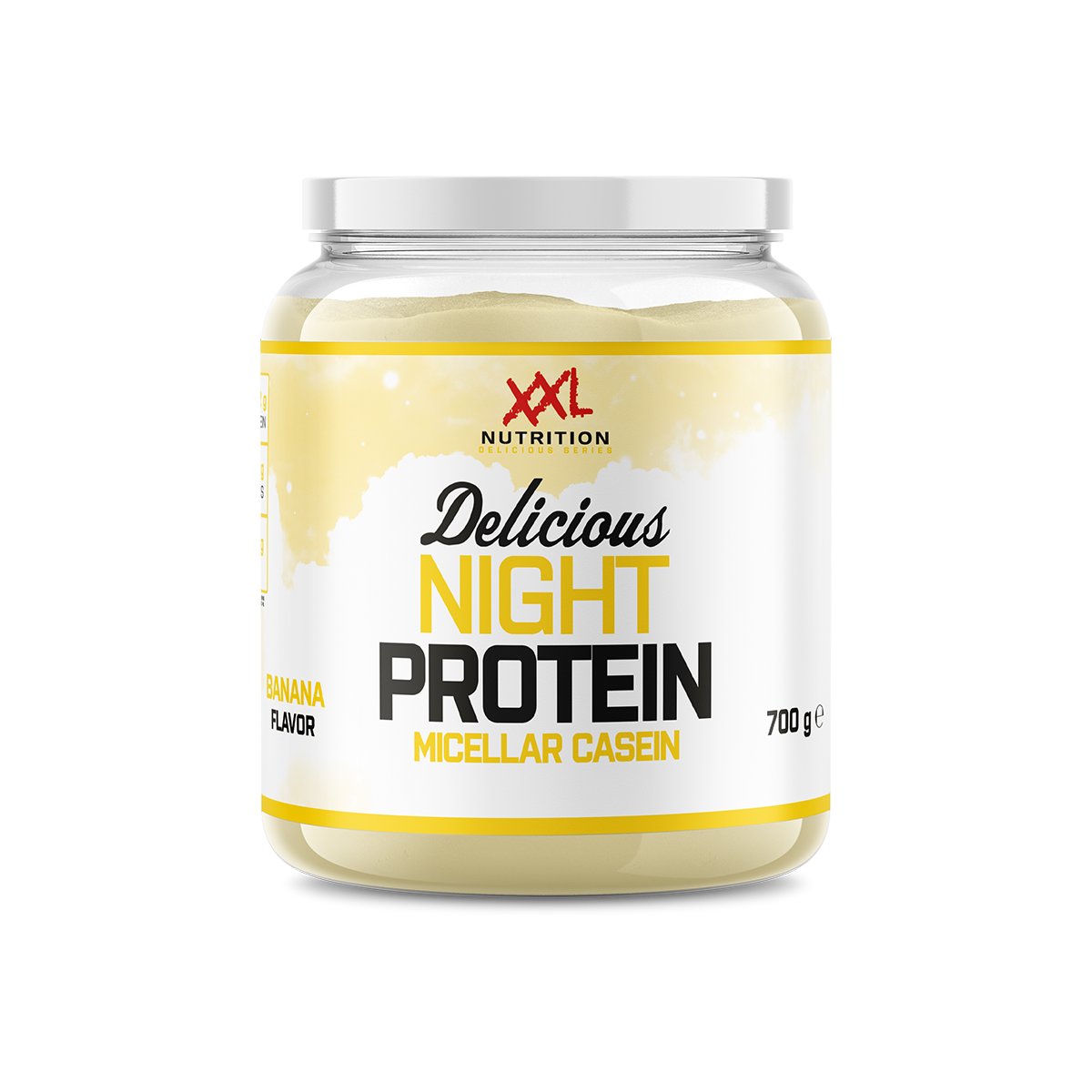 XXL Nutrition Delicious Night Protein - Banaan (700 gr)
