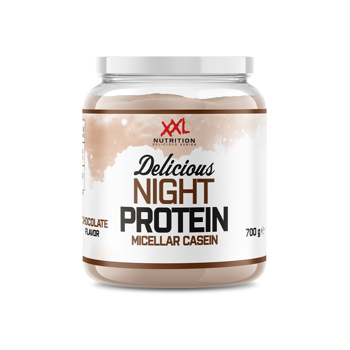 XXL Nutrition Delicious Night Protein - Chocolade (700 gr)