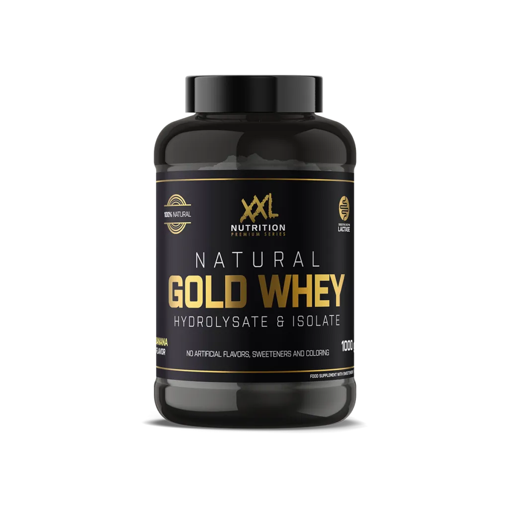 XXL Nutrition Natural Gold Whey Banaan (1000 gr)