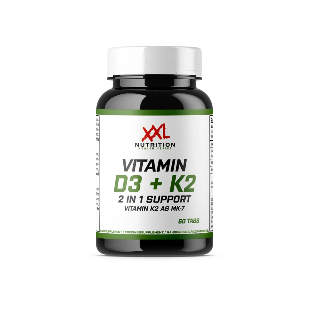 XXL Nutrition Vitamine D3 (1000 Iu) + K2 45 mcg (60 tabletten)