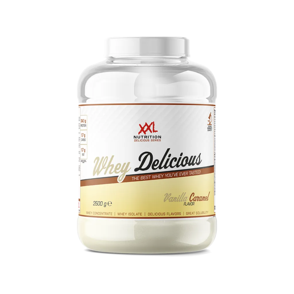 XXL Nutrition Whey Delicious Vanille Caramel (2500 gr)