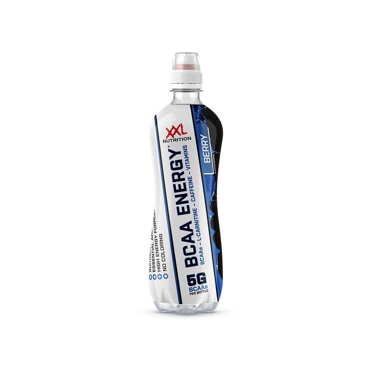XXL Nutrition BCAA Energy Drink Bessen (6 x 500 ml)