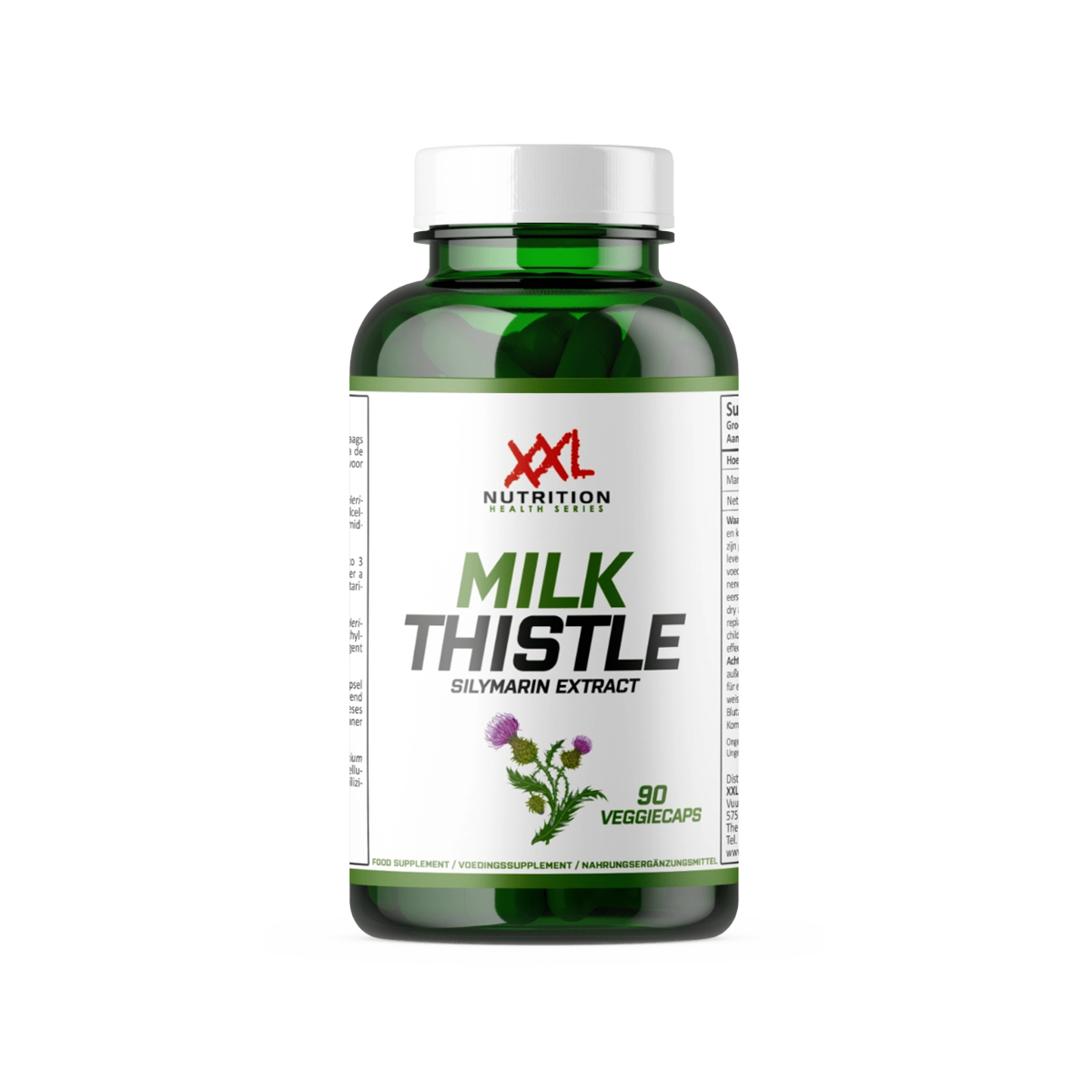 XXL Nutrition Mariadistelextract - 500 mg (90 capsules)