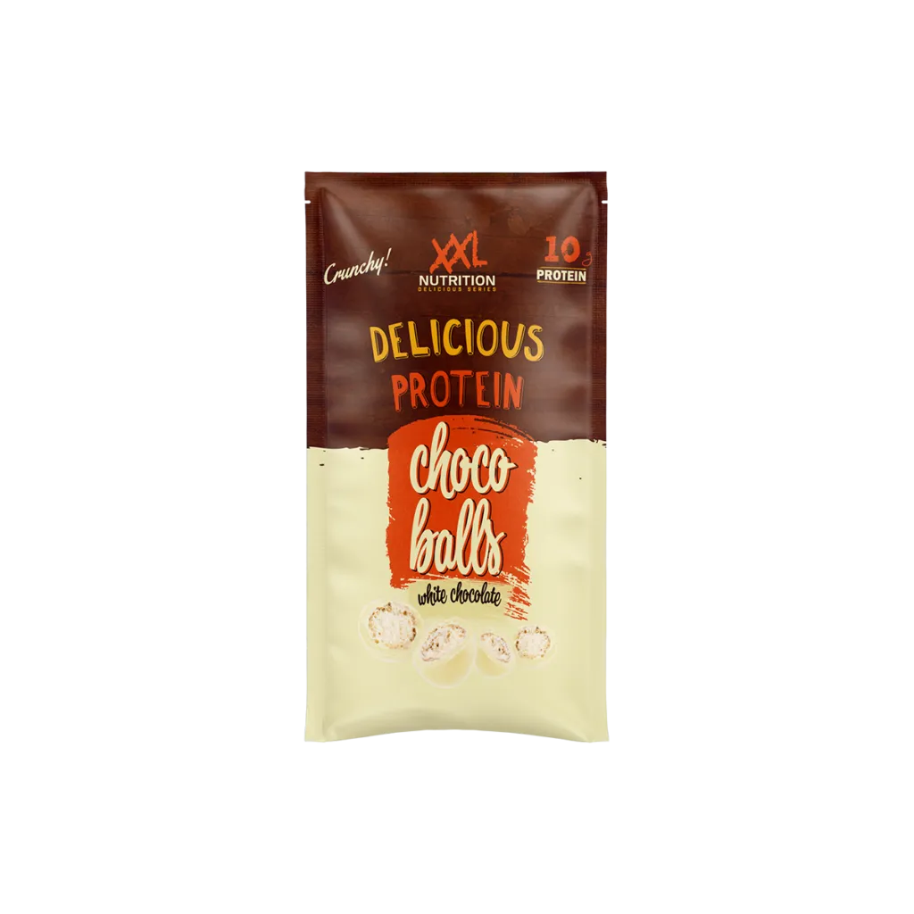 XXL Nutrition Delicious Protein Choco Balls - Witte Chocolade (6 x 38 gr)