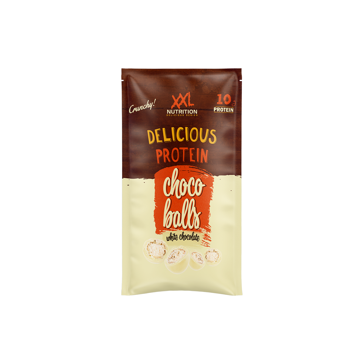 XXL Nutrition Delicious Protein Choco Balls - Witte Chocolade (6 x 38 gr)