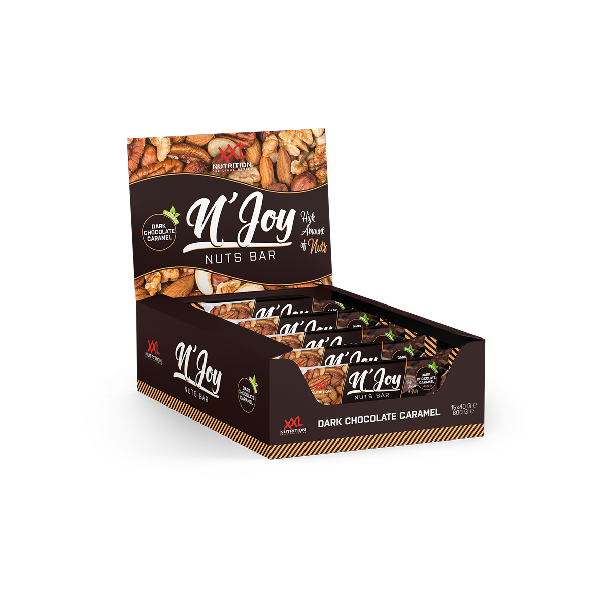 XXL Nutrition N'joy Nuts Bar (15 x 40 gr)