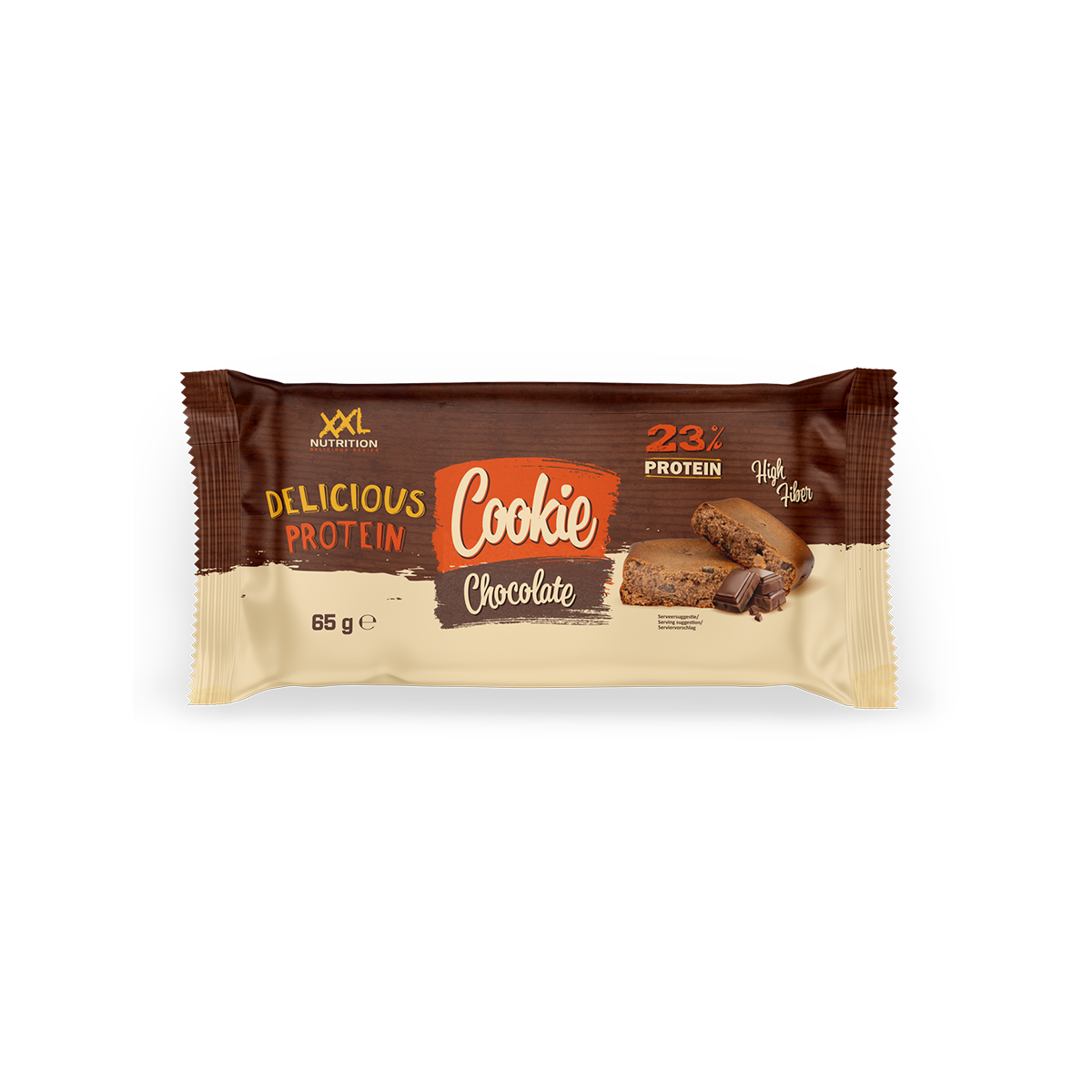 XXL Nutrition Delicious Protein Cookie - Chocolade (12 stuks)