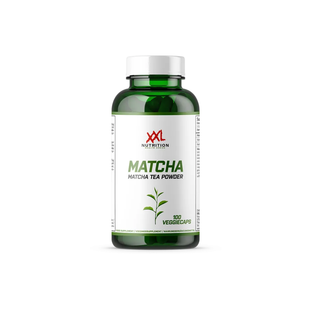XXL Nutrition Matcha Theepoeder - 500 mg (100 capsules)