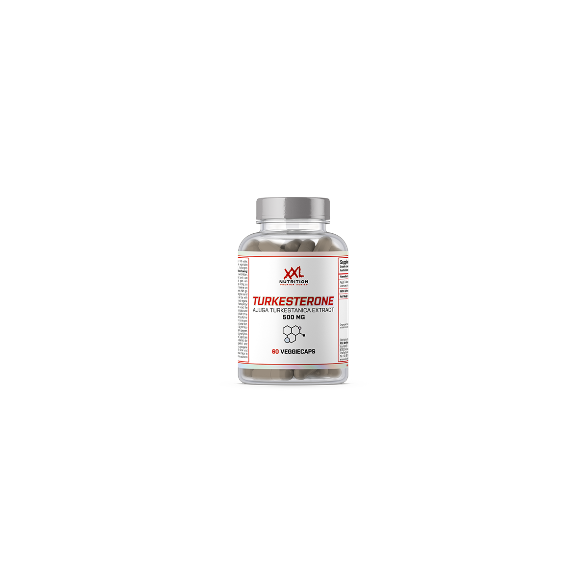 XXL Nutrition Turkesteron (ajuga Turkestanica Extract) - 500 mg (60 capsules)