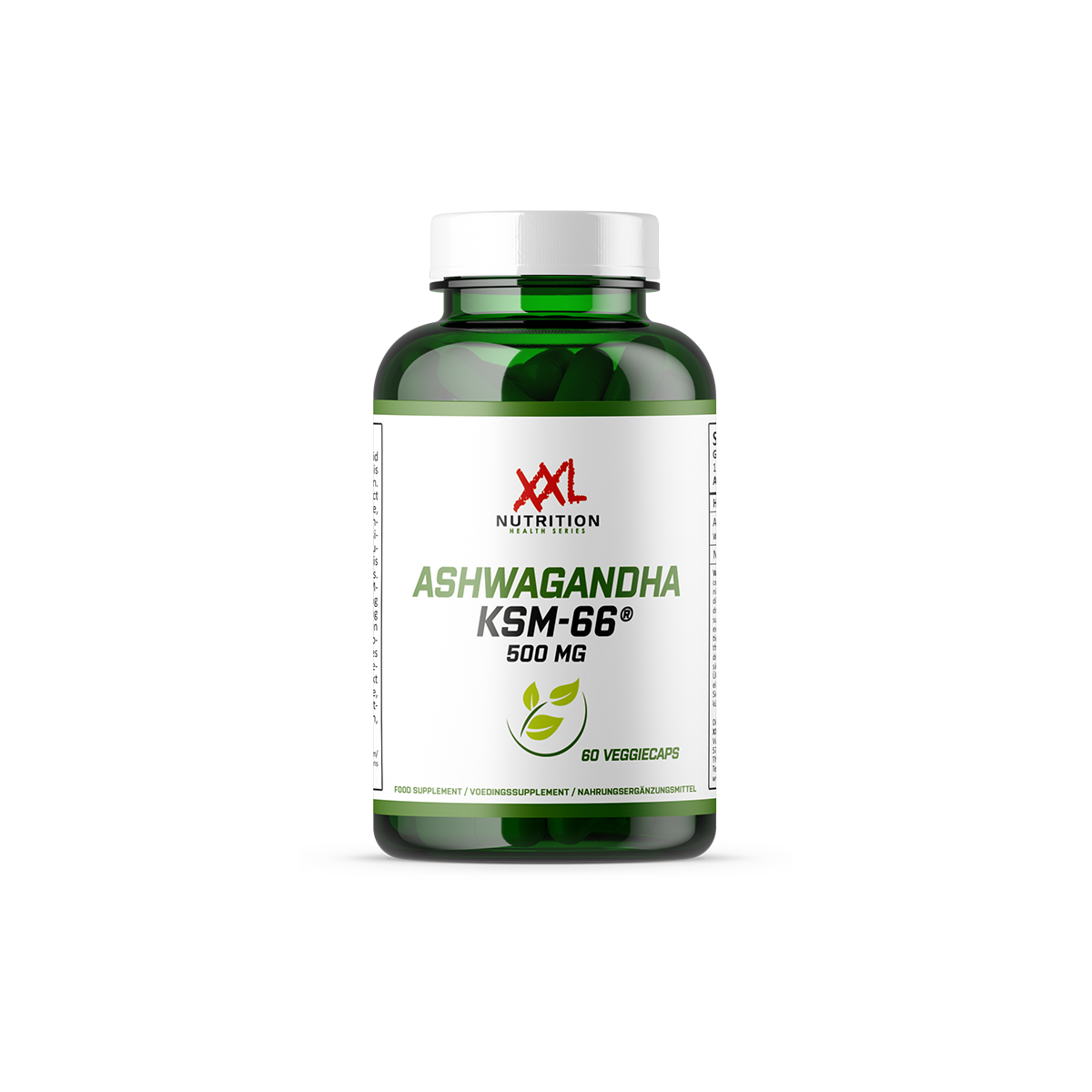 XXL Nutrition Ashwagandha Ksm-66® - 500 mg (60 capsules)