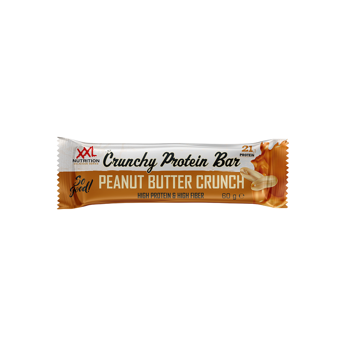 XXL Nutrition Crunchy Protein Bar Peanut Butter Crunch (12 x 60 gr)
