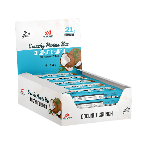 XXL Nutrition Crunchy Protein Bar Coconut (12 x 60 gr)