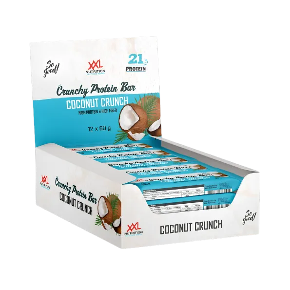 XXL Nutrition Crunchy Protein Bar Coconut (12 x 60 gr)