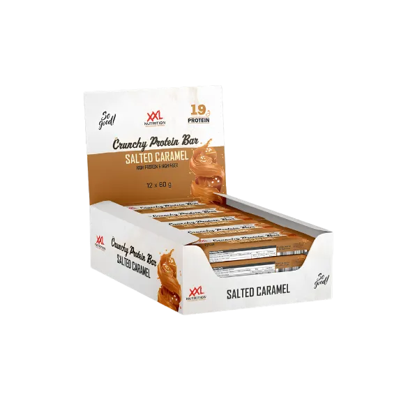 XXL Nutrition Crunchy Protein Bar - Salted Caramel (12 x 60 gr)