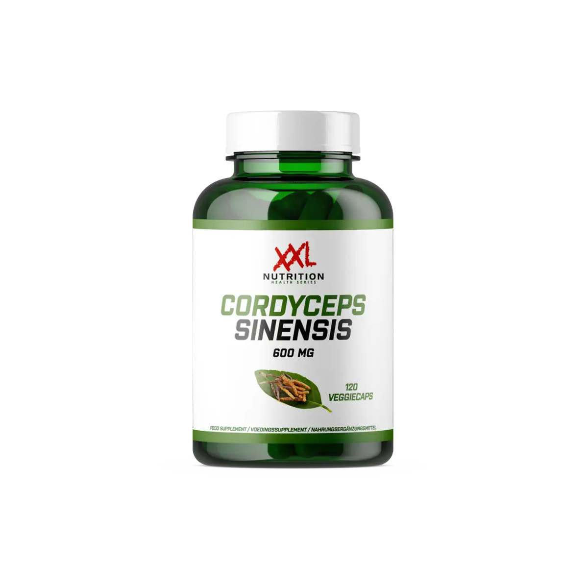 XXL Nutrition Cordyceps Sinensis - 600 mg (120 capsules)