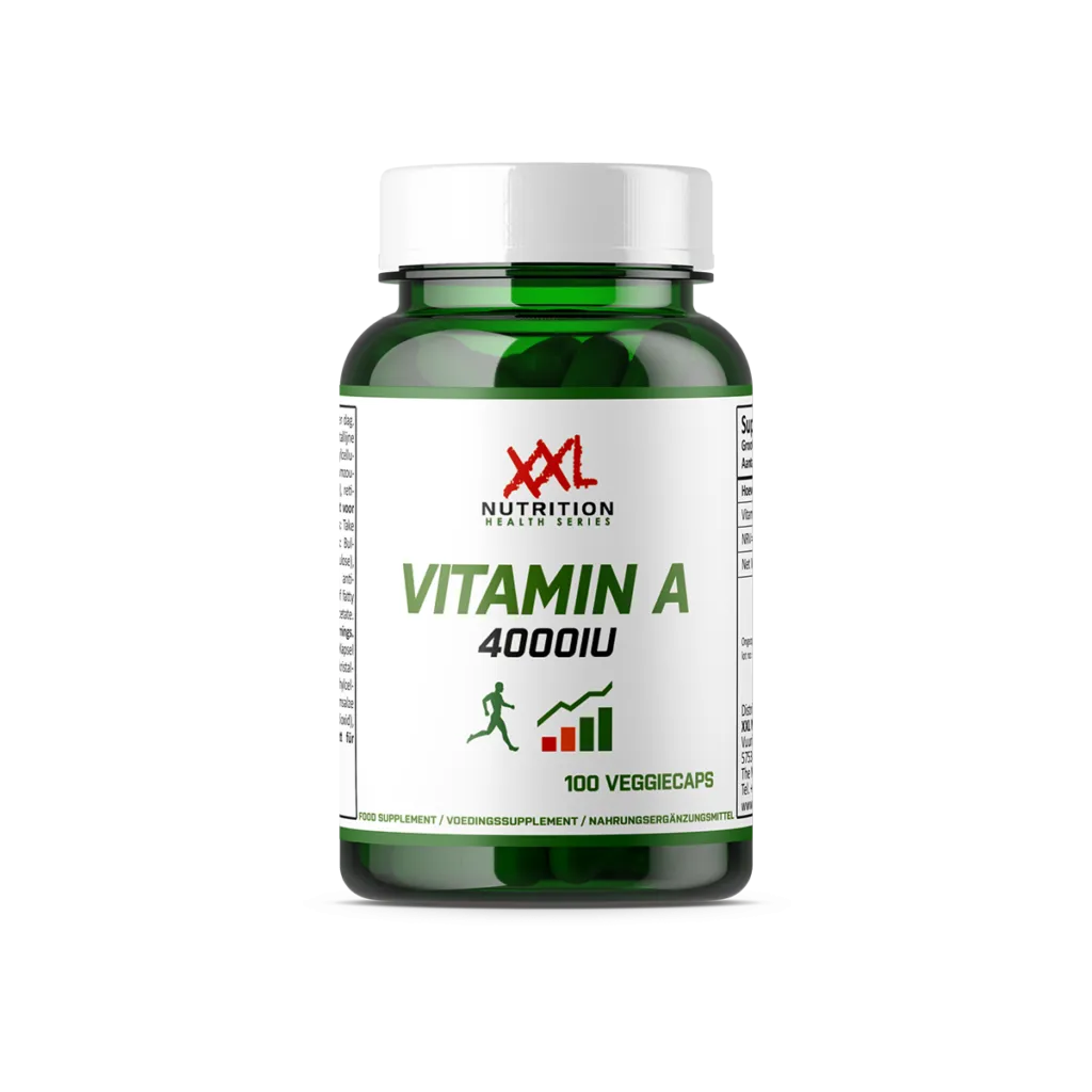 XXL Nutrition Vitamine A - 4000 iu (100 capsules)
