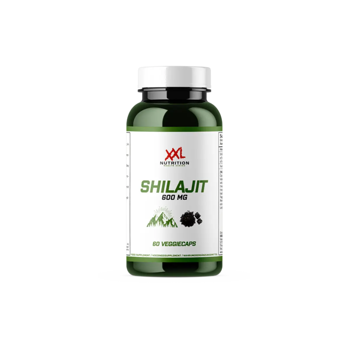 XXL Nutrition Shilajit Extract (met Fulvinezuur) - 600 mg (60 capsules)