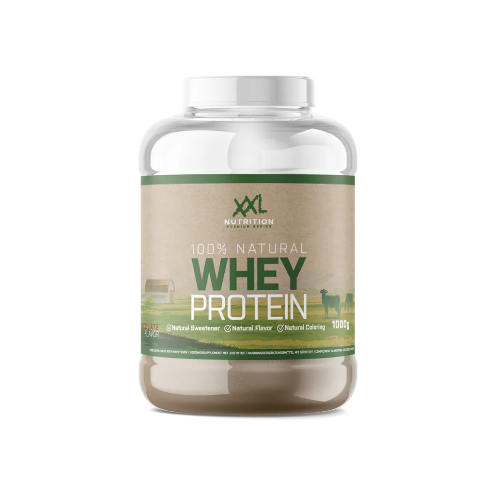 XXL Nutrition 100% Natural Whey Protein - Chocolade (1000 gr)