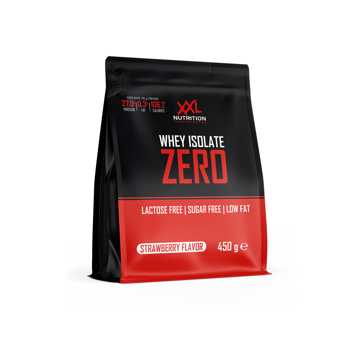 XXL Nutrition Whey Isolate Zero - Aardbei (450 gr)