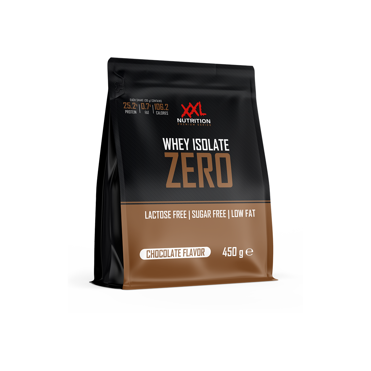 XXL Nutrition Whey Isolate Zero- Chocolade (450 gr)