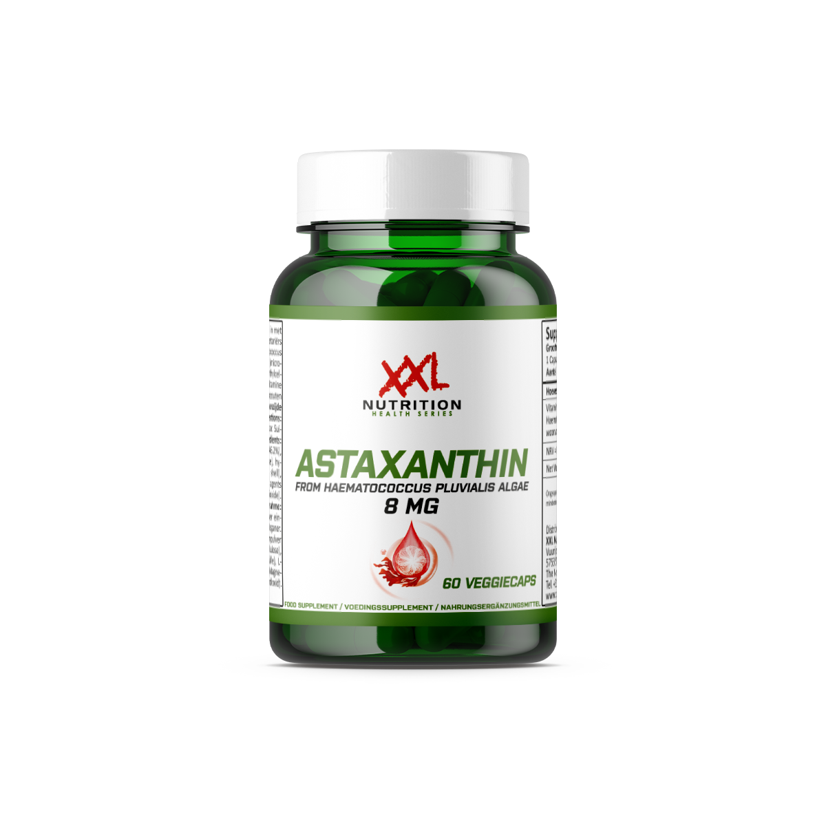 XXL Nutrition Astaxanthine - 8 mg (60 capsules)