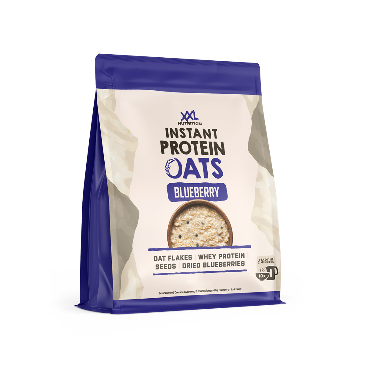 XXL Nutrition Instant Protein Oats - Blauwe Bessen (2500 gr)