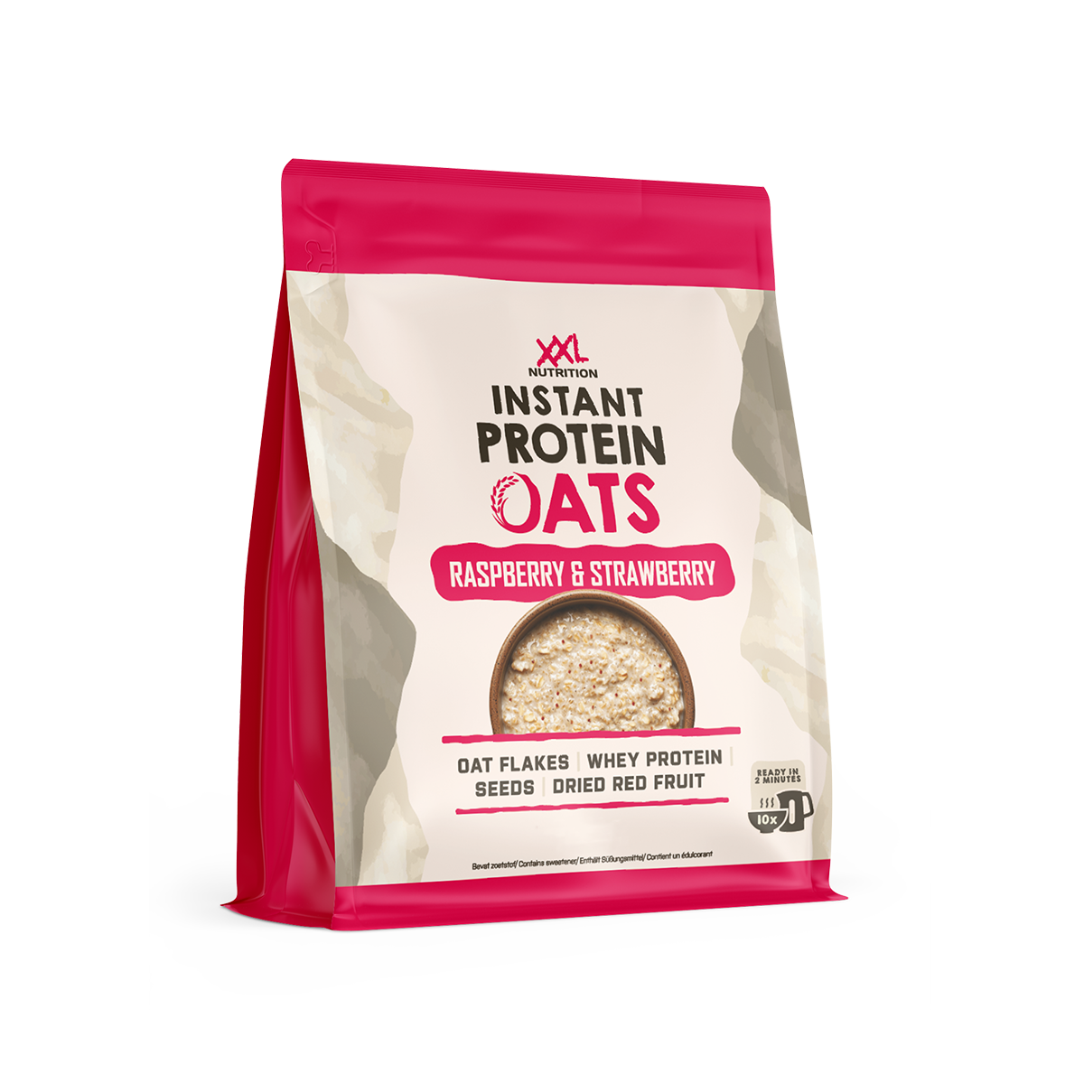 XXL Nutrition Instant Protein Oats - Aardbei Framboos (2500 gr)