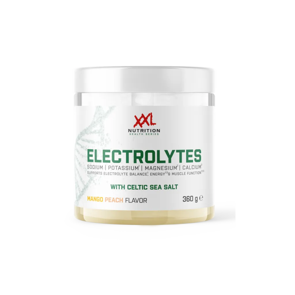 XXL Nutrition Electrolytes - Mango Perzik (360 gr)