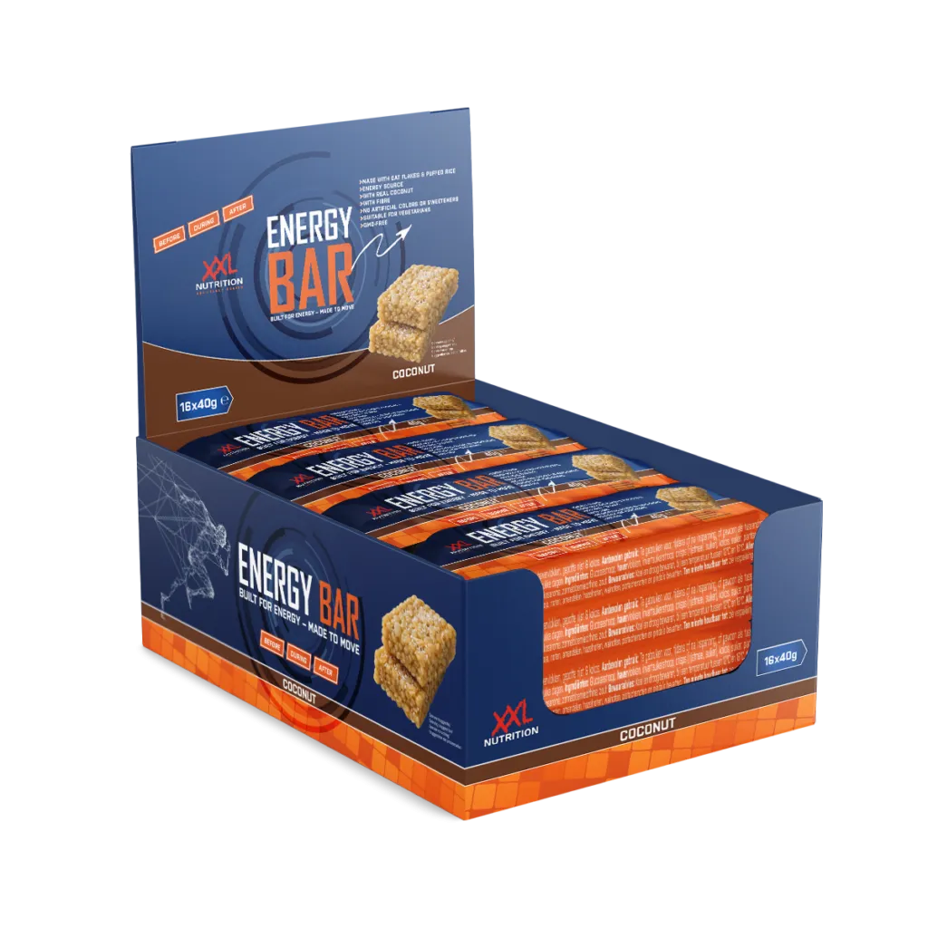XXL Nutrition Energy Bar - Kokos (16 x 40 gr) (16 stuks)