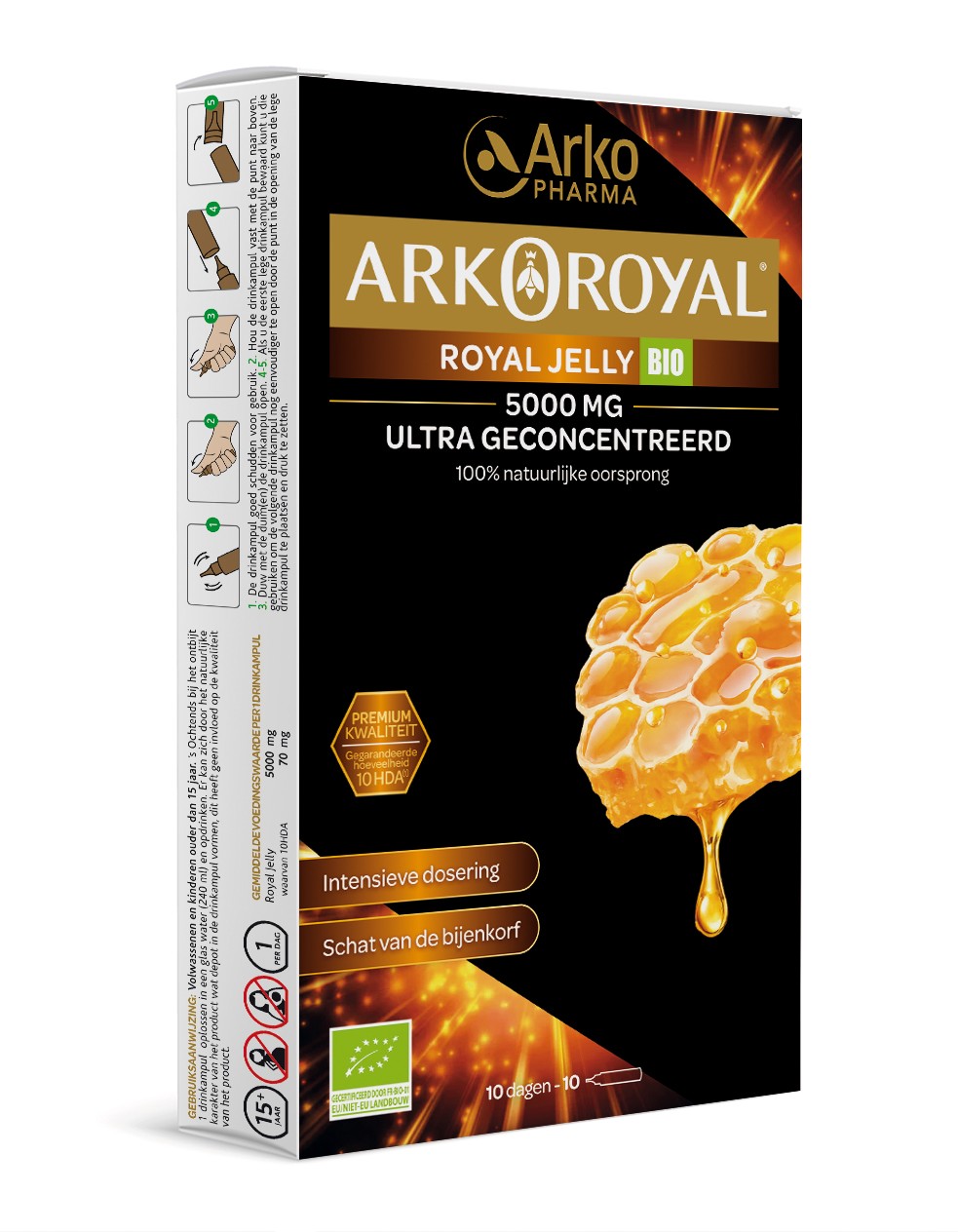 Arkopharma Arkoroyal Royal Jelly (10 x 15 ml)