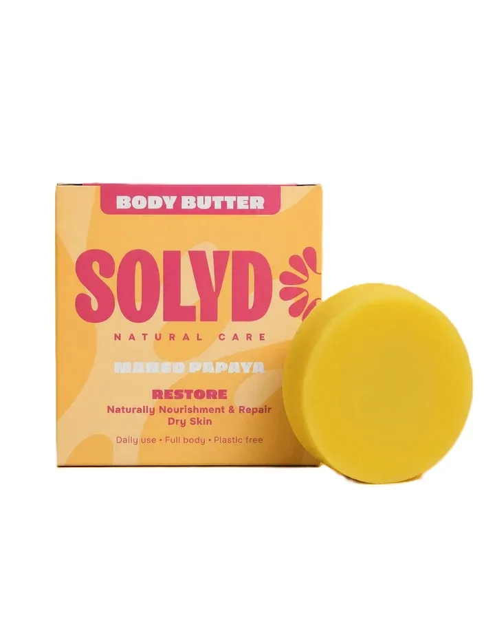 Solyd Body Butter Bar Mango - Papaja (45 gr)