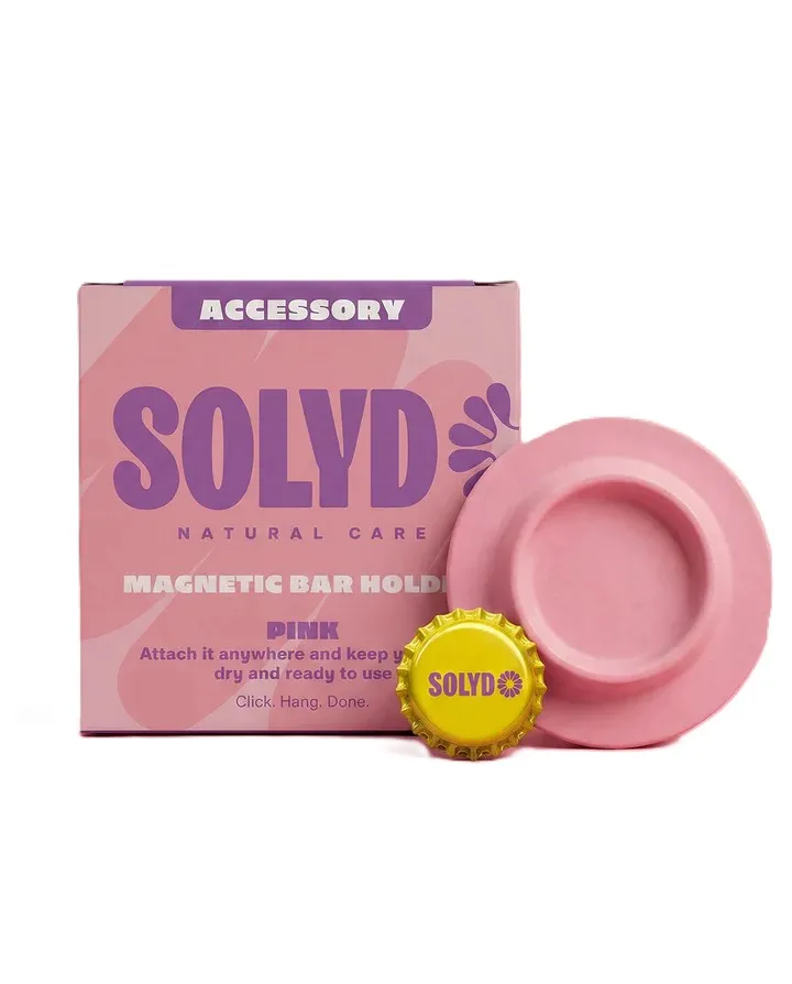 Solyd Magnetische Bar Houder Roze (1 stuk)