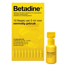 Betadine Solution Single Dose (10 x 5 ml)