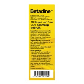Betadine Solution Single Dose (10 x 5 ml) - image 3