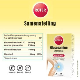 Roter Glucosamine/chondroitine/ Vit C (60 tabletten) - image 4