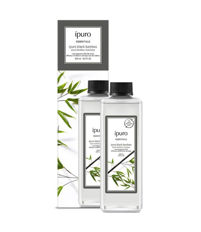 Ipuro Geurdiffuser Navulling Black Bamboo (500 ml)