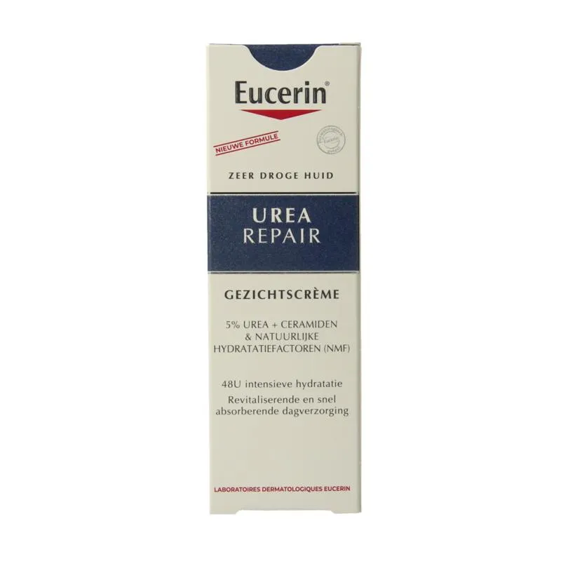 Eucerin Urearepair Gezichtscreme 5% Urea (50 ml)