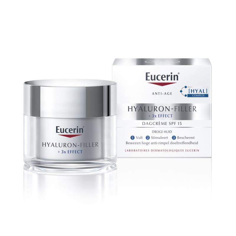 Eucerin Hyaluron-filler + 3x Effect Dagcreme Dr Huid SPF15 (50 ml)