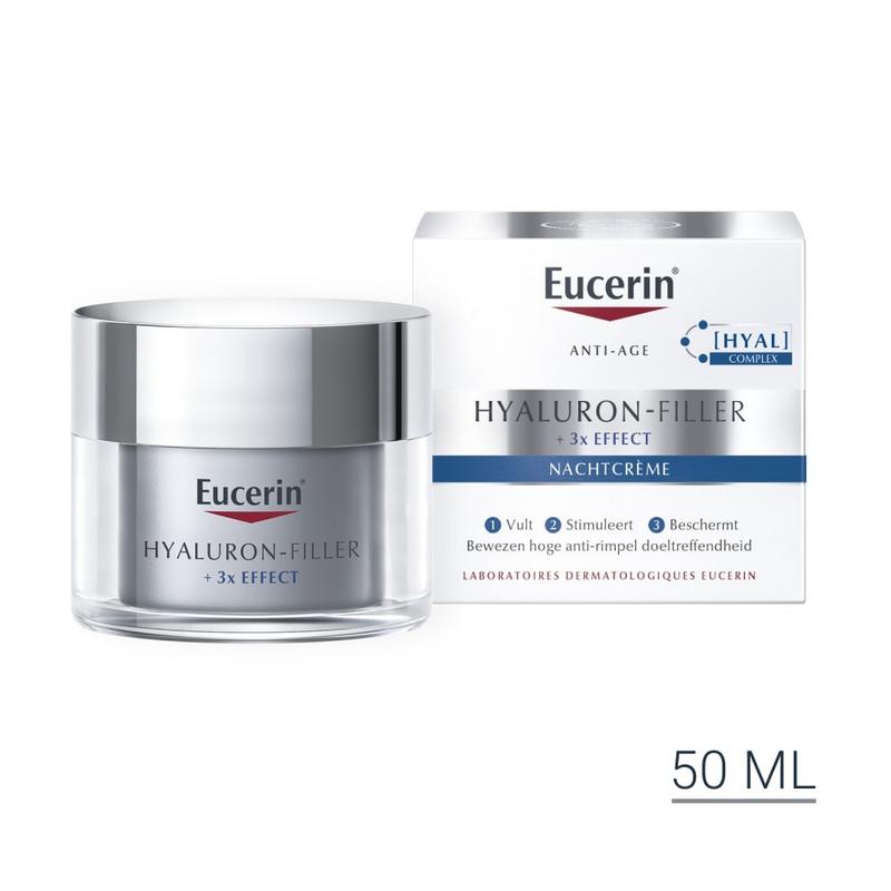 Eucerin Hyaluron-filler + 3x Effect Nachtcreme (50 ml)
