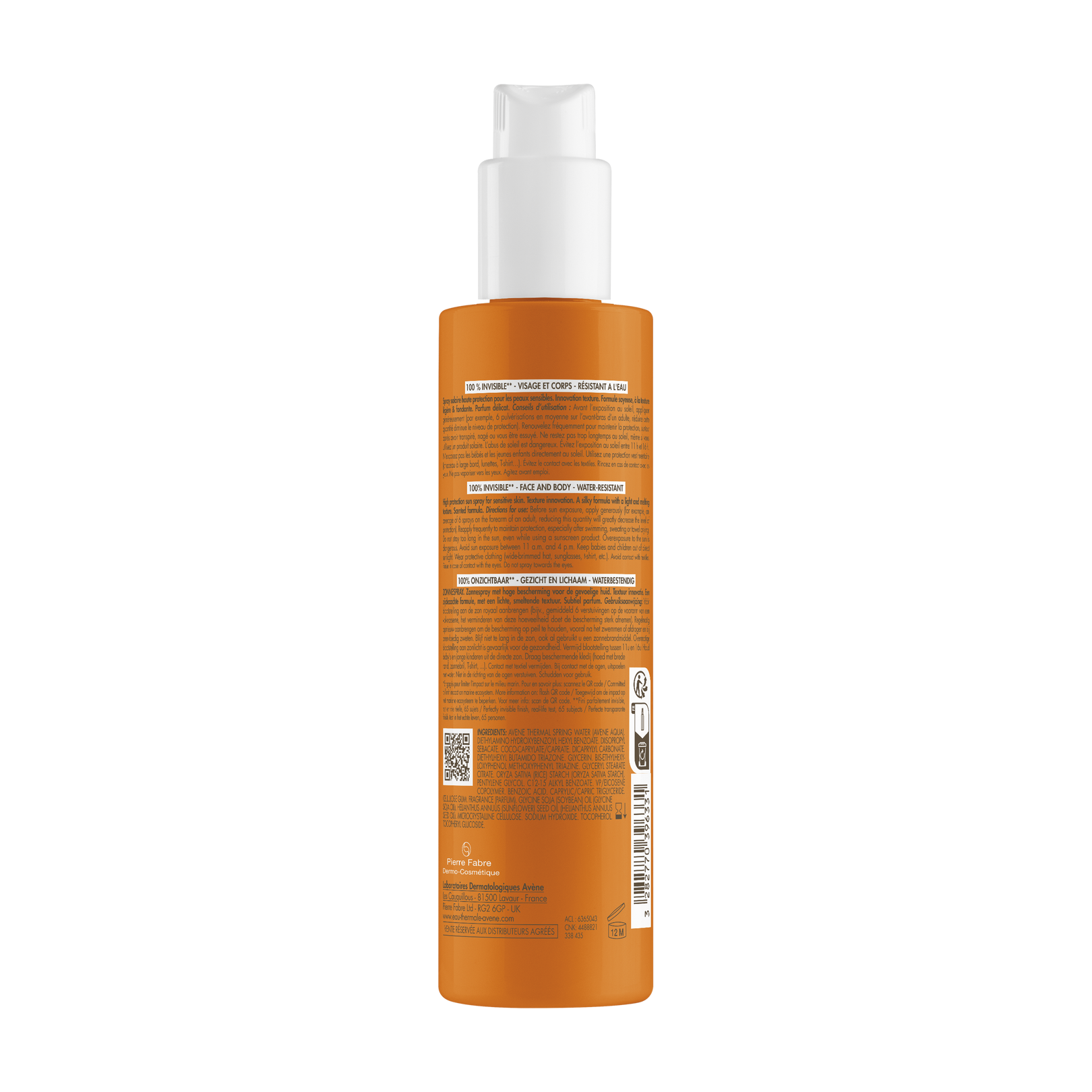 Avène SPF 50 Spray (200 ml)
