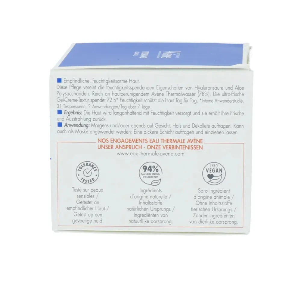 Avène Hydrance+ Aqua-gel Hydraterende Aqua Gelcrème (50 ml) - image 3